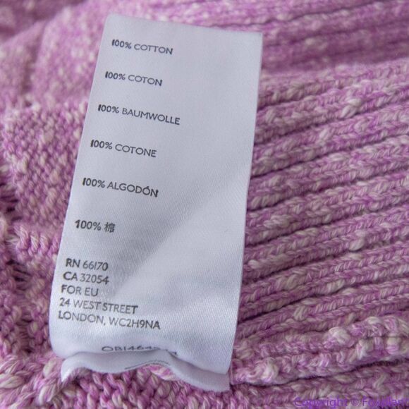 NEW Free People 100% cotton Declan‎ Romper Sweater Set purple, size S - Picture 16 of 16